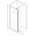 Bernstein - Seitenelement Spritzschutz NT106 Walk-In Dusche Graues Glas