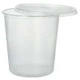 Papstar Verpackungsbecher rund 500 ml 100 St. Transparent