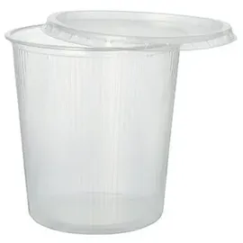 Papstar Verpackungsbecher rund 500 ml 100 St. Transparent