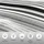 H.I.S. Majoran gestreift Grau 135 x 200 cm + 2 x 40 x 80 cm