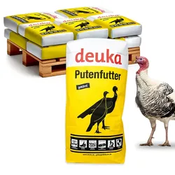 deuka Puten Futter 3, P3 10 x 25kg - Alleinfutter für Puten in der Endmast