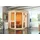 Karibu Amelia 1 inkl. 9 kW Ofen + ext. Steuerung + Dachkranz