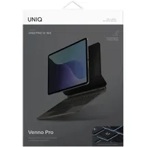 Uniq Venno Pro Case für iPad Air 13" (2024/2025) / iPad Pro 13" (2024) Schwarz
