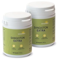 Wellpursan Sangioton Extra, 240 Stück, hochwertige L-Arginin Kapseln hochdosiert mit L-Citrullin, Olivenblatt, Coenzym Q10,Vitamin K2, 100% Vegan, frei von Zusätzen