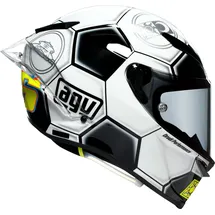 AGV Pista Gp Rr Catalunya 2008 Integralhelm - Weiß/Schwarz/Neon-Gelb / M