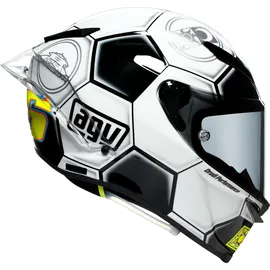 AGV Pista Gp Rr Catalunya 2008 Integralhelm - Weiß/Schwarz/Neon-Gelb / M