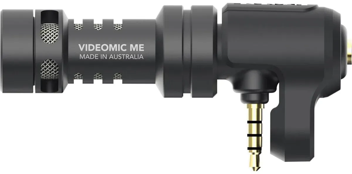 RODE RØDE VideoMic Me, Smartphone-Mikrofon, -33 dB, 100 - 20000 Hz, Kardioide, Kabelgebunden, 3,5 mm (1/8) RODE RØDE VideoMic Me, Smartphone-Mikrofon, -33 dB, 100 - 20000 Hz, Kardioide, Kabelgebunden, 3,5 mm (1/8)