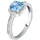 Morellato Ring blau / silber 56