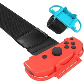 Hurtel 10-in-1 Zubehörpaket für Nintendo Switch Rot/Blau
