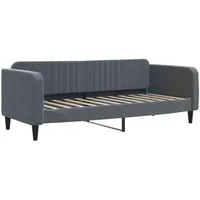 vidaXL Tagesbett 80 x 200 cm dunkelgrau