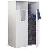 VCM Wäscheschrank »Klidas«, BxHxT: 80 x 39 cm - weiss