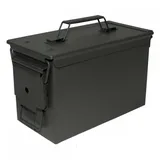 Max Fuchs MFH Allzweckkiste US Munitionskiste, Cal. 50 mm, M2A1, Metall, spritzwassergeschützt grün