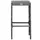 vidaXL Gartenbar Set 7-tlg. grau