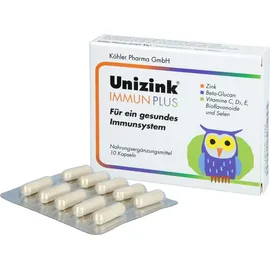Köhler Pharma Unizink Immun Plus Kapseln 10 St.