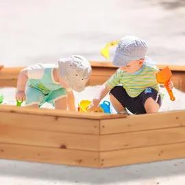 Relaxdays Sandkasten