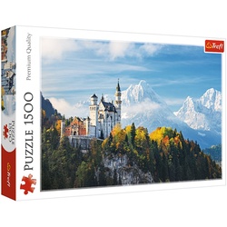 Trefl Puzzle Trefl 26133 Bayerische Alpen 1500 Teile Puzzle, 1500 Puzzleteile bunt