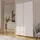 MITEPEK Schwebetürenschrank Nook 120,1 x 210 x 39,1 cm Weiß