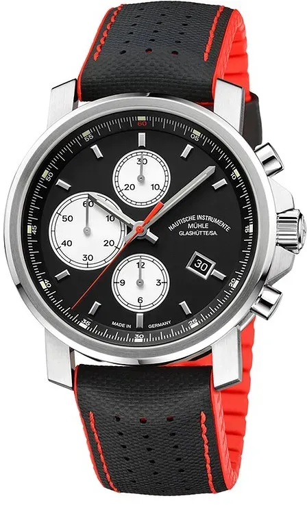 Mühle-Glashütte Chronograph 29er Big Chronograph M1-25-43 NB - silber