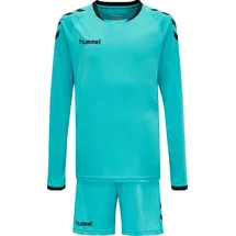 hummel Core Torwart Set Torwarttrikot+Torwartshorts Kinder scuba blue 116