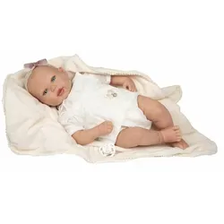 Reborn-Puppe Arias Delia – Liebevoll gestaltet mit Decke!