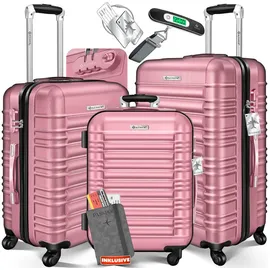 Kesser Koffer-Set 3-tlg. rosa