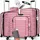 Kesser Koffer-Set 3-tlg. rosa