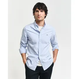 GANT Slim Oxford Langarmhemd Light Blue S