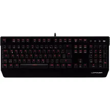 LC-POWER Gaming Tastatur MX-Red DE (LC-KEY-MECH-1)