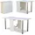 RODNIK Amelie 80 x 75 x 80 cm weiß