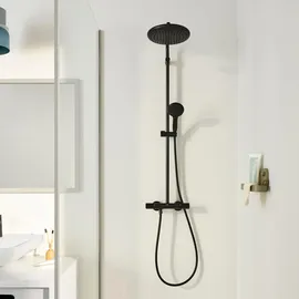 Grohe Vitalio Start Duschsystem 250 mit Thermostat Schwarz 266772431