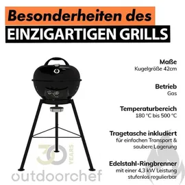Outdoorchef City 420 G SE schwarz