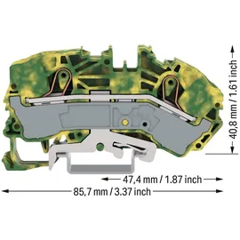 WAGO GmbH& Co. KG Schutzleiterklemme 16qmm gr-ge 2016-7607