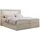 MKS Boxspringbett 160 x 200 cm H4 Beige