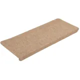 vidaXL Stufenmatten Selbstklebend 15 Stk. 65x24,5x3,5 cm Beige