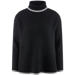 Rollkragen-Pullover include schwarz, 46