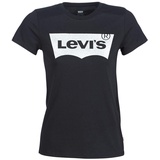 Levis Levi's Damen The Perfect Tee T-Shirt,Holiday Tee Black,S