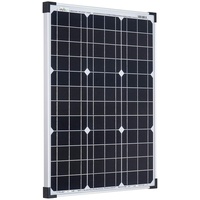 Offgridtec 50 Watt Solarmodul/Solarpanel/Solarzelle 12V 3-01-001260