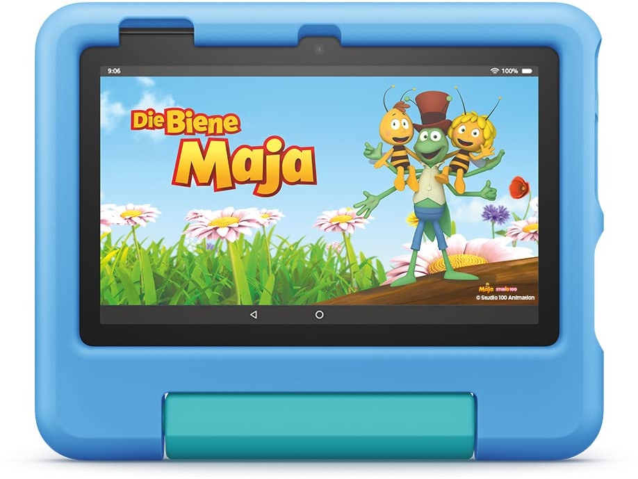 Fire 7 Kids-Tablet, 7-Zoll-Display, für Kinder von 3 bis 7 Jahren, 16 GB, blau