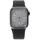 Apple Watch Series 8 GPS + Cellular 41 mm Edelstahlgehäuse graphit, Sportarmband mitternacht
