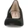CAPRICE Damen Pumps Bast mit Blockabsatz, Schwarz (Black Comb), 38 EU / 5 UK
