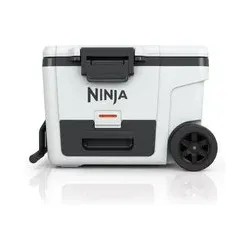 Ninja FrostVault 42L Kühlbox mit Rädern und Trockenzone wolkenweiß FB245EUWH