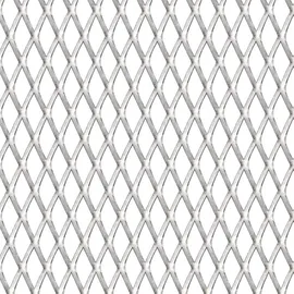 vidaXL Gittermatte Streckmetall 100 x 85 cm Silber