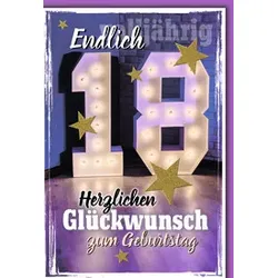 Geburtstagskarte Volljährigkeit 5520318   Bild