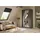 masseno Schwebetürenschrank VOCE 120 x 216 x 61 cm Grau