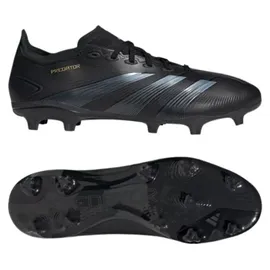adidas Predator League FG Core Black / Carbon / Gold Metallic 40 2/3