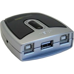 Aten US-221A 2 Port USB Switch 2Rechner/1USB-Gerät