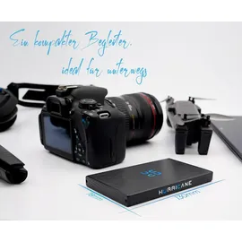 Hurricane GD25612 Externe Festplatte 2TB 2,5" USB 3.0 Speicher für PC Ps4 Ps5 Xbox kompatibel mit Windows Mac Linux