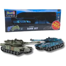 REVELL RC-Panzer Battlefield Tanks 2CH RTR blau, rot (24438)