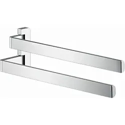 hansgrohe Axor Universal Circular Universal Handtuchhalter 42821000 doppelt, chrom