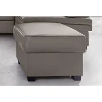 Sit&more Polsterhocker »Pisa«, mit Stauraum grau